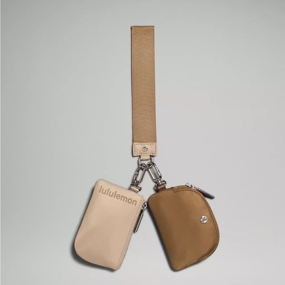 Lululemon Dual Pouch Wristlet- Allspice/Trench - Picture 1 of 7